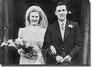 Rosina's wedding day at Kensington