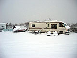 January 2009 while we work it snows on our Walton Farm.
