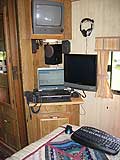 The video editing studio has everything but most of it is hidden.
